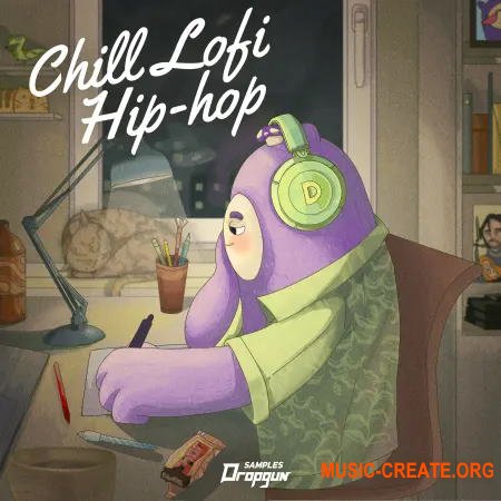 Dropgun Samples Chill LoFi Hip Hop (WAV) - сэмплы LoFi Hip Hop