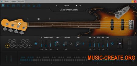 Ample Sound Ample Bass Jaco Fretless v3.2.0 WIN OSX - виртуальная бас-гитара