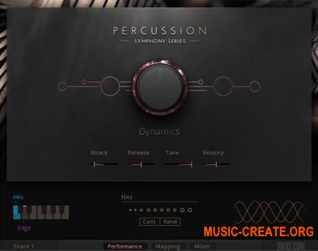Native Instruments Symphony Series Percussion v1.3.0 (KONTAKT) - библиотека перкуссии
