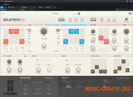 Native Instruments Super 8 R2 v2.0.0 x64 (Team R2R) синтезатор