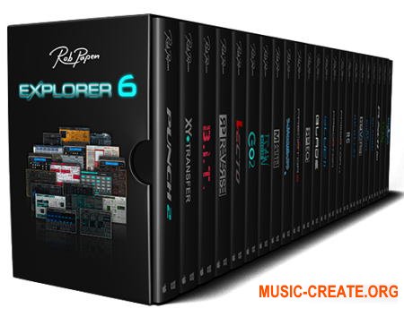 Rob Papen eXplorer v6.1.1d (Team R2R) - сборка синтезаторов, эффектов