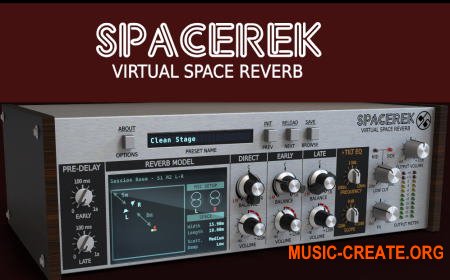 D16 Group Spacerek v1.0.0 (Team R2R) - плагин реверберации
