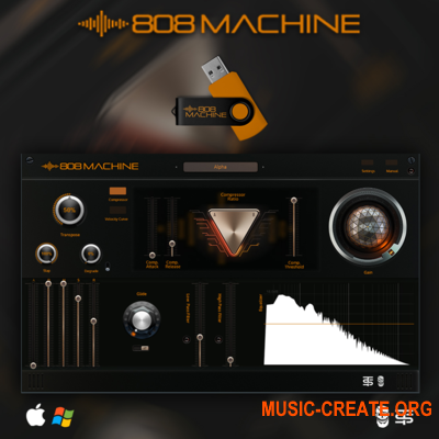 Studio Trap 808 Machine RETAiL (WIN OSX) - плагин 808 бас-машина Studio Trap 808 Machine RETAiL (WIN OSX) - плагин 808 бас-машина