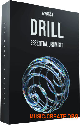 Cymatics - Drill - Essential Drum Kit (WAV, MIDI) - сэмплы Trap, Drill Cymatics - Drill - Essential Drum Kit (WAV, MIDI) - сэмплы Trap, Drill