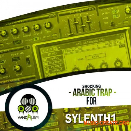 Vandalism Shocking Arabic Trap For Sylenth1 (SYLENTH1, MIDI)