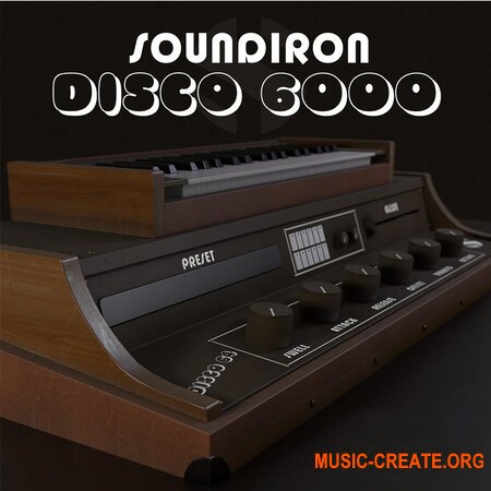 Soundiron Disco 6000 (KONTAKT) - библиотека звуков винтажного аналогового синтезатора /драм машины Solton Disco 64.