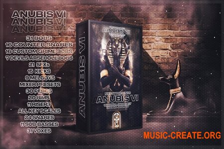 Nxsty V4 'Anubis' UK Drill Kit 2020 (WAV, MiDi, FL Studio) - сэмплы UK Drill, Hip Hop, Trap, Chicago Hip Hop, Road Rap