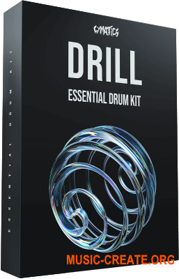 Cymatics - Drill - Essential Drum Kit (WAV, MIDI) - сэмплы Trap, Drill