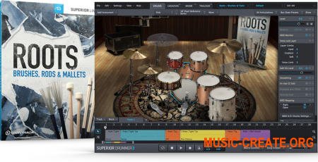 Toontrack SDX Roots Vol.2 Update v1.5.0 WIN MAC