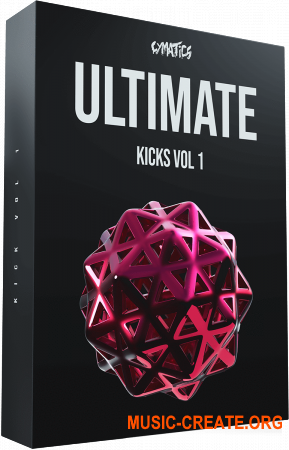 Cymatics - Ultimate Kicks Vol 1 (WAV) - сэмплы ударных Cymatics - Ultimate Kicks Vol 1 (WAV) - сэмплы ударных