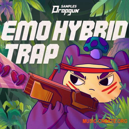 Dropgun Samples Emo Hybrid Trap (WAV) - сэмплы Hybrid Trap,  Trap