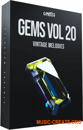 Cymatics - Gems Vol 20 - Vintage (WAV, MIDI) - сэмплы Vintage Hip Hop