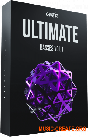 Cymatics - Ultimate Basses Vol 1 (WAV) - сэмплы EDM
