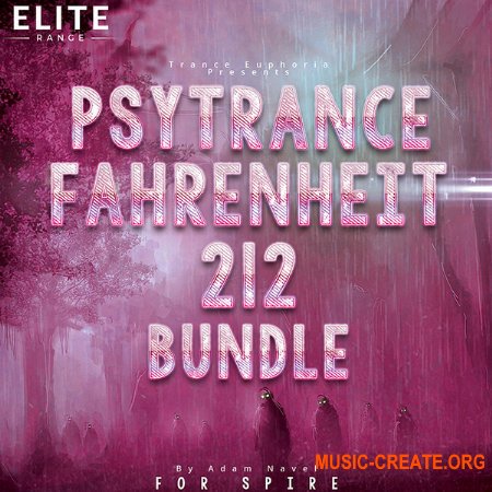 Trance Euphoria Psytrance Fahrenheit 212 For Spire Bundle (SPIRE, MIDI)