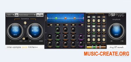 King OZ DSPplug inter-sample peak limiter