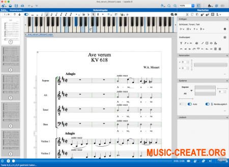 Capella-software capella 8.0.14 (Team P2P) - нотный редактор