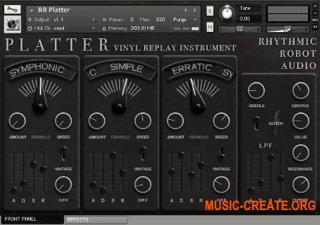Rhythmic Robot Platter