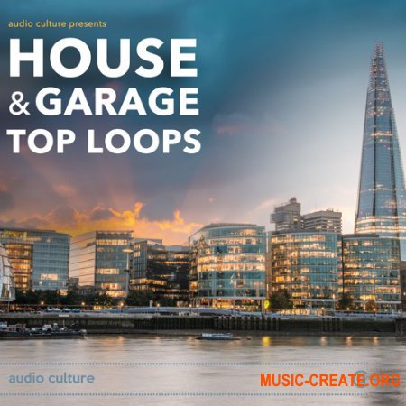 Audio Culture House and Garage Top Loops (WAV) - сэмплы House, Bass House, Classic House, Deep House, Dub House, Tech House, Garage