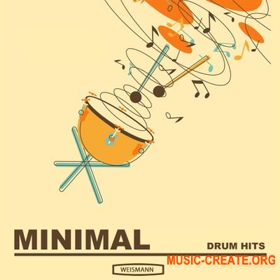 Weismann Minimal Drum Hits (WAV) - сэмплы ударных Techno