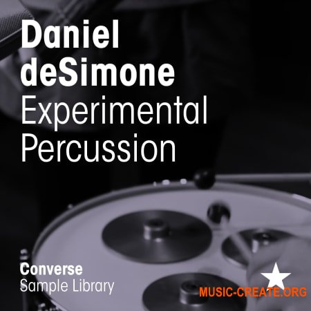 Converse Sample Library Daniel deSimone Experimental Percussion (WAV) - сэмплы перкуссии