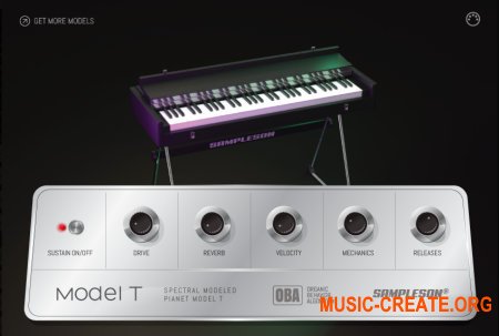 Sampleson Model T v1.1.0 RETAiL (WiN/OSX) - виртуальное пианино 80-х