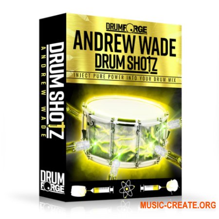 Drumforge DrumShotz Andrew Wade (WAV) - сэмплы ударных
