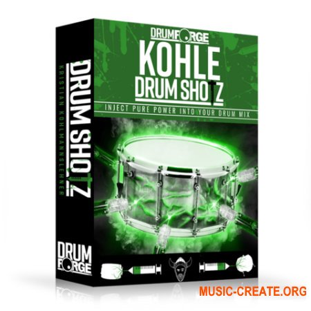 Drumforge DrumShotz Kohle (WAV) - сэмплы ударных