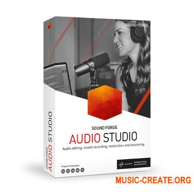 Sound Forge Audio Studio 15.0.0.40 (Team P2P) - аудио-редактор
