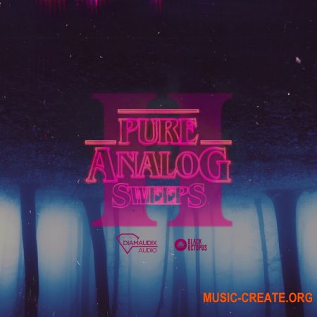 Black Octopus Sound Pure Analog Sweeps II (WAV) - сэмплы Techno, Synthwave, Synthpop, EDM, Dubstep, House