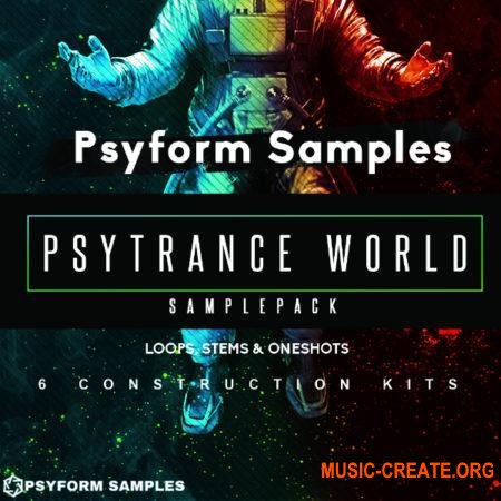 Psyform Samples Psytrance World Sample Pack (WAV) - сэмплы Psytrance