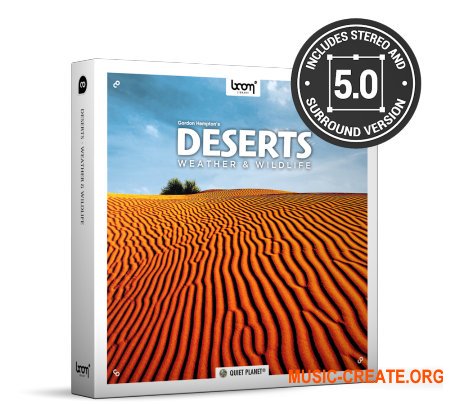 Boom Library Deserts - Weather & Wildlife STEREO & SURROUND