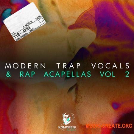 Komorebi Audio Modern Trap Vocals and Rap Acapellas Vol 2