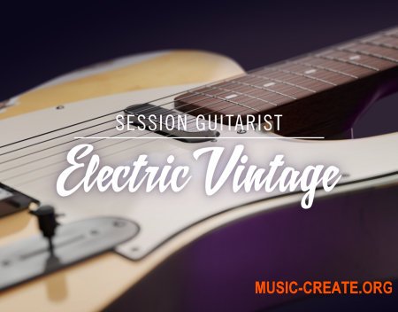 Native Instruments Session Guitarist Electric Vintage (KONTAKT) - библиотека звуков электро гитары