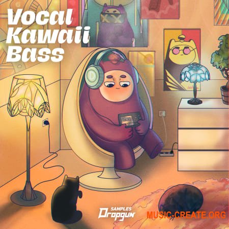 Dropgun Samples Vocal Kawaii Bass (WAV) - сэмплы вокала