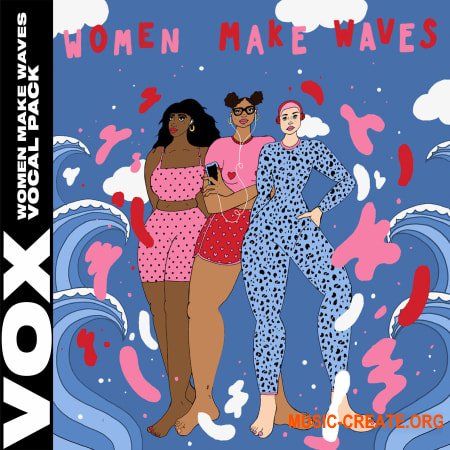 VOX Women Make Waves Vocal Pack (WAV) - сэмплы вокала