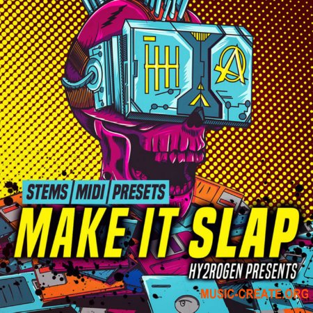 HY2ROGEN Make It Slap (MULTIFORMAT) - сэмплы Slap House, Brazilian Bass