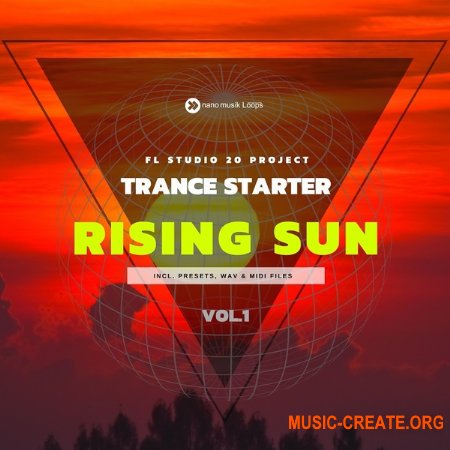 Nano Musik Loops Trance Starter Rising Sun Vol 1 (MULTiFORMAT) - сэмплы Trance