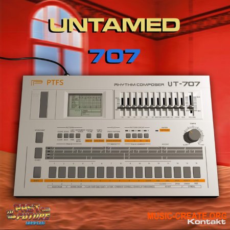 Past To Future Samples Untamed 707! (KONTAKT) - библиотека 707-й драм-машины