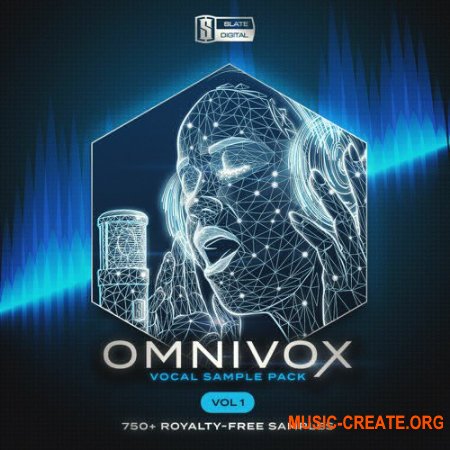 Slate Digital Omnivox Vocal Sample Pack (WAV) - сэмплы вокала