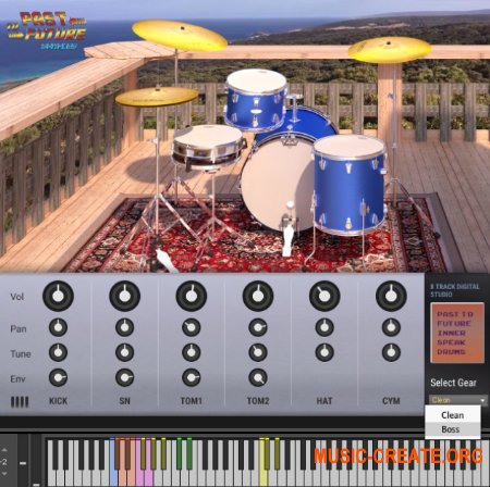 Past To Future Samples Innerspeak Drums! (KONTAKT) - библиотека ударных