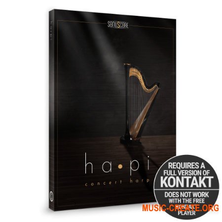 Sonuscore ha•pi - Concert Harp (KONTAKT) - библиотека звуков арфы