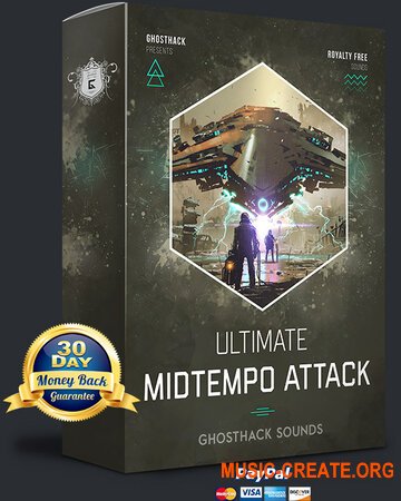 Ghosthack Ultimate Midtempo Samples (Multiformat) - сэмплы Midtempo, Cyberpunk