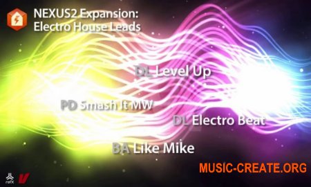 ReFX Nexus Electro House Leads XP (Nexus3 Expansion) - банки звуков для NEXUS 3