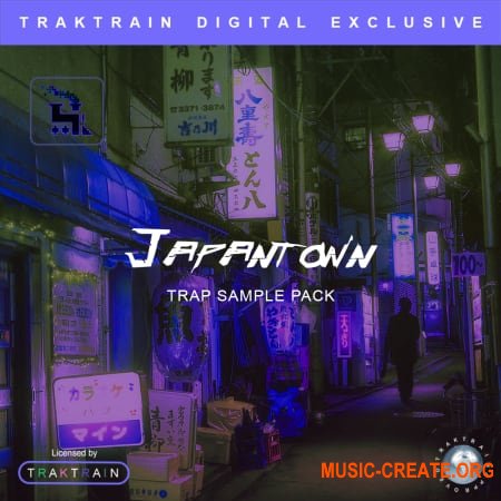 TrakTrain Japantown Trap Sample Pack (WAV) - сэмплы Trap, New School, Boombap, Grime