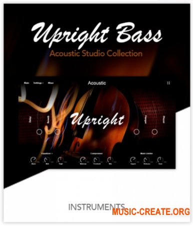 Muze Upright Bass (KONTAKT) - библиотека звуков контрабаса