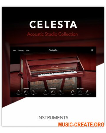 Muze Celesta (KONTAKT) - библиотека звуков Celesta клавишный металлофон