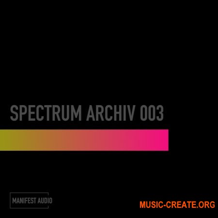 Manifest Audio Spectrum Archiv 003