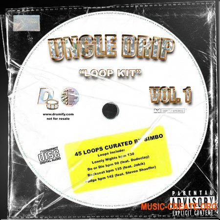 Simbo Uncle Drip Vol 1 (WAV) - сэмплы Hip Hop, Trap, RnB