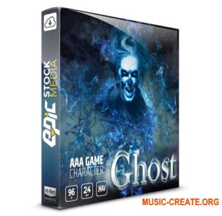 Epic Stock Media AAA Game Character Ghost (WAV) - звуковые эффекты для игр