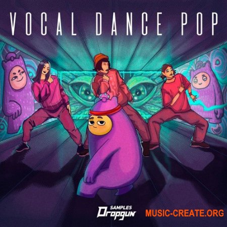 Dropgun Samples Vocal Dance Pop (MULTiFORMAT) - вокальные сэмплы